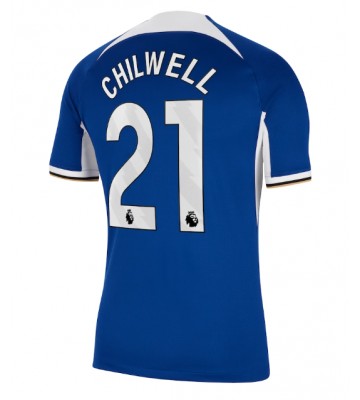 Chelsea Ben Chilwell #21 Koszulka Podstawowych 2023-24 Krótki Rękaw